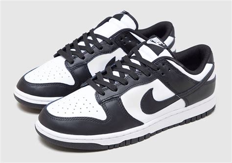 nike black white dunks|nike black and white pandas.